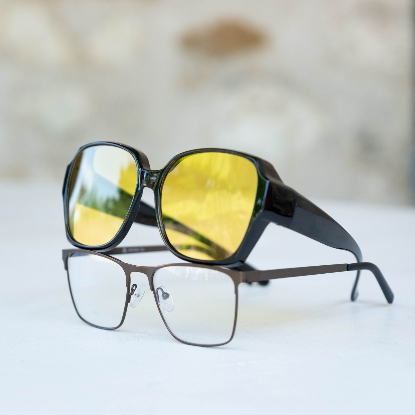 OptiNight® - Lunettes Vision Nocturne à Superposition