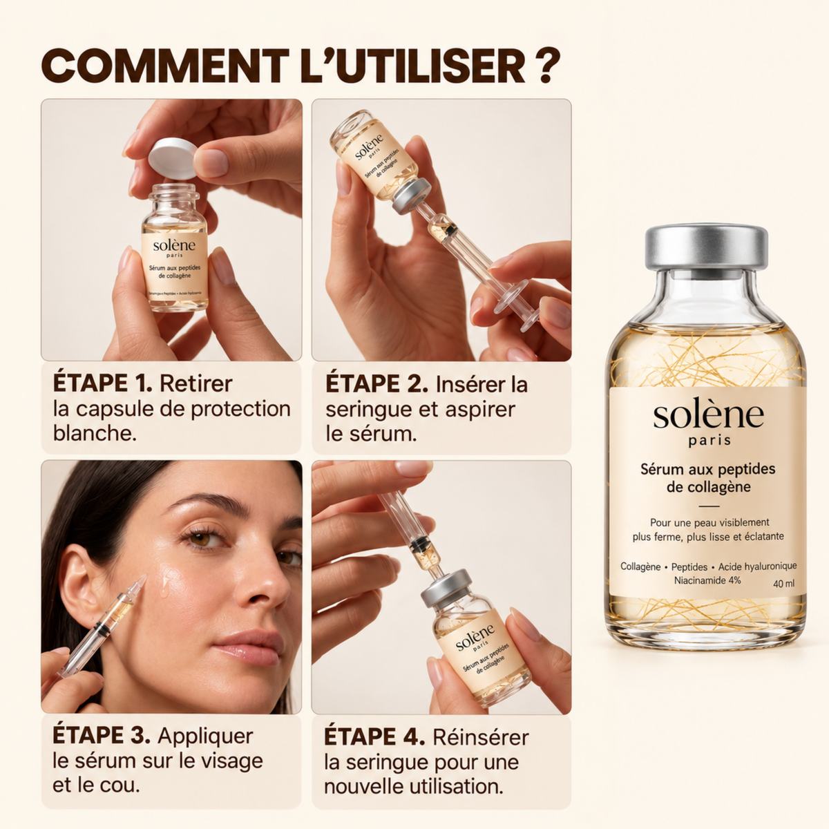 SilkLift® – Sérum Raffermissant aux Peptides de Soie