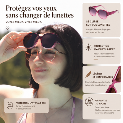 OptiShade® - Lunettes Polarisées à Superposition
