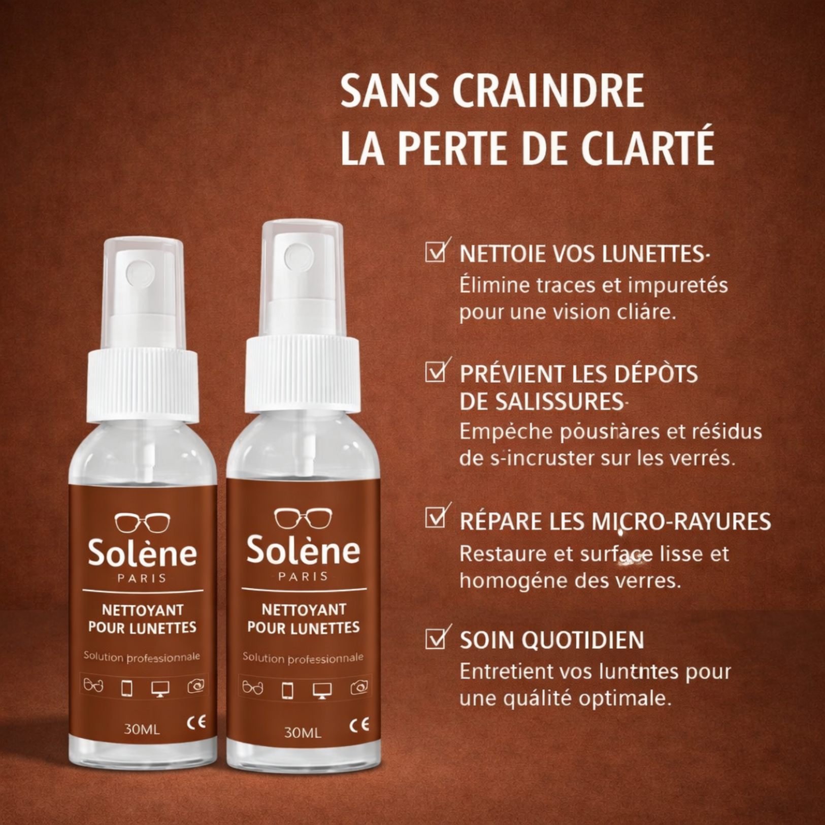 Spray Nettoyant Premium – Anti-Traces & Ultra-Clarté